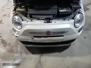 2015 FIAT 500 Pop with VIN 3C3CFFAR3FT620482, listed as a Copart auction lot 81284394 with 106,878 mi miles and Salvage Title. Bid and sale history available at carsss.com. Image 12.