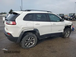 2021 Jeep Cherokee Trailhawk with VIN 1C4PJMBX7MD209604, listed as a Copart auction lot 59289355 with 44,627 mi miles and Salvage title. Bid and sale history available at DreamBid. Image 3.