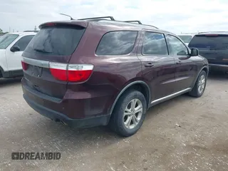 2012 Dodge Durango Crew with VIN 1C4RDHDG7CC144357, listed as a IAAI auction lot 42019204 with 174,408 mi miles and . Bid and sale history available at DreamBid. Image 4.