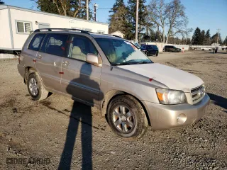 2006 Toyota Highlander with VIN JTEGP21A160123159, listed as a Copart auction lot 42777545 with 0 mi miles and Salvage Title. Bid and sale history available at carsss.com. Image 4.