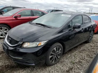 2013 Honda Civic EX with VIN 2HGFB2F82DH519308, listed as a Copart auction lot 53906945 with 135,863 mi miles and Salvage Title. Bid and sale history available at DreamBid. Image 1.