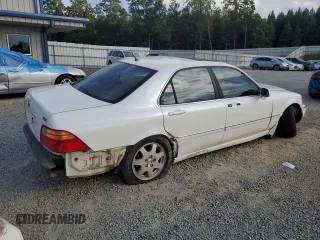 2002 Acura RL with VIN JH4KA96582C009199, listed as a Copart auction lot 72428694 with 0 mi miles and Salvage Title. Bid and sale history available at carsss.com. Image 3.