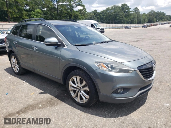 2013 Mazda CX-9 Grand Touring with VIN JM3TB2DA1D0414794, listed as a Copart auction lot 62099895 with 174,312 mi miles and Salvage title. Bid and sale history available at DreamBid. Image 4.
