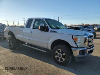 2011 Ford F-250 XL with VIN 1FT7X2BTXBEB25168, listed as a Copart auction lot 86093404 with 154,316 mi miles and Salvage Title. Bid and sale history available at DreamBid. Image 4.