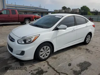 2016 Hyundai Accent SE z VIN KMHCT4AE1GU125075, wystawiony jako Copart lot #54139185 z przebiegiem 100 024 mil mil oraz Szkoda całkowita • Salvage title. Historia ofert i sprzedaży dostępna na DreamBid. Obrazek 1.