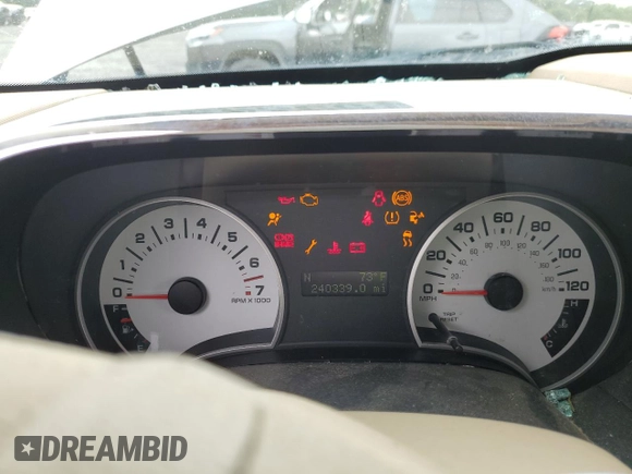 2007 Ford Explorer Sport Trac Limited with VIN 1FMEU33827UA02635, listed as a Copart auction lot 55343155 with 240,339 mi miles and Salvage title. Bid and sale history available at DreamBid. Image 9.