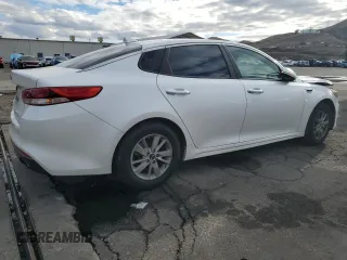 2016 Kia Optima LX with VIN KNAGT4L38G5106693, listed as a Copart auction lot 44399315 with 68,394 mi miles and Salvage Title. Bid and sale history available at carsss.com. Image 3.