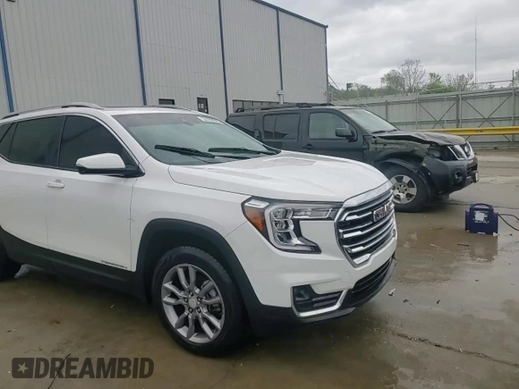 2022 GMC Terrain SLT with VIN 3GKALVEV0NL113829, listed as a Copart auction lot 53702325 with 52,810 mi miles and Salvage title. Bid and sale history available at DreamBid. Image 14.