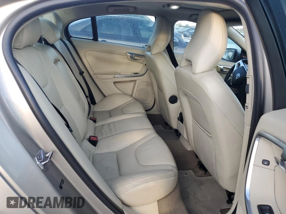 2014 Volvo S60 T5 with VIN YV1612FS5E2290835, listed as a Copart auction lot 50901505 with 121,438 mi miles and Salvage Title. Bid and sale history available at carsss.com. Image 10.