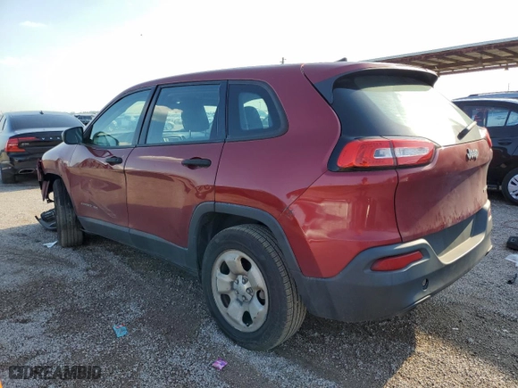 2017 Jeep Cherokee Sport with VIN 1C4PJLAB6HW527546, listed as a Copart auction lot 49842695 with 289,214 mi miles and Clean Title. Bid and sale history available at carsss.com. Image 2.