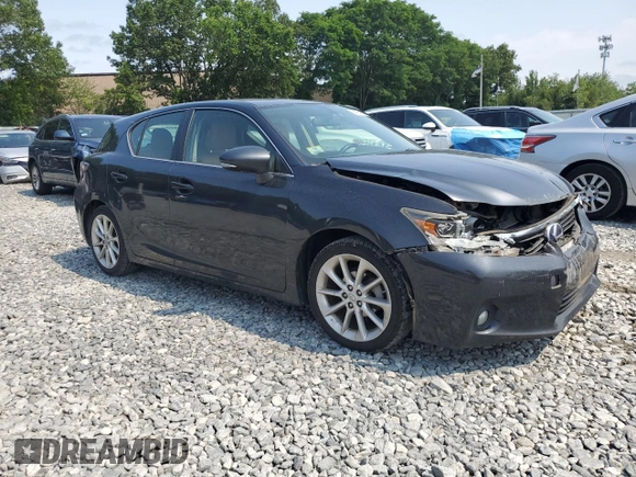 2011 Lexus CT 200h with VIN JTHKD5BH9B2029984, listed as a Copart auction lot 64654865 with 108,791 mi miles and Clean title. Bid and sale history available at DreamBid. Image 4.