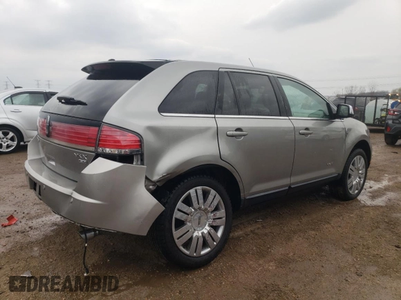 2008 Lincoln MKX with VIN 2LMDU88C68BJ32838, listed as a Copart auction lot 53742445 with 204,749 mi miles and Salvage title. Bid and sale history available at DreamBid. Image 3.