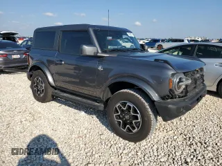 2023 Ford Bronco with VIN 1FMDE5CH0PLB19978, listed as a Copart auction lot 70308774 with 4,303 mi miles and Salvage Title. Bid and sale history available at carsss.com. Image 4.