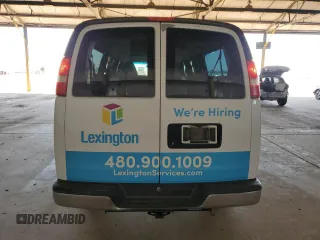 2012 Chevrolet Express Passenger 1LT with VIN 1GAZG1FG7C1123301, listed as a Copart auction lot 57155095 with 162,248 mi miles and Clean title. Bid and sale history available at DreamBid. Image 6.