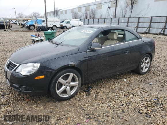 2007 Volkswagen Eos 2.0T with VIN WVWDA71F97V029469, listed as a Copart auction lot 85012294 with 130,390 mi miles and Non Repairable. Bid and sale history available at DreamBid. Image 1.