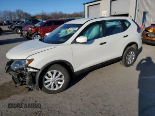 2016 Nissan Rogue S with VIN 5N1AT2MV8GC831442, listed as a Copart auction lot 50758085 with 75,336 mi miles and Salvage Title. Bid and sale history available at DreamBid. Image 1.