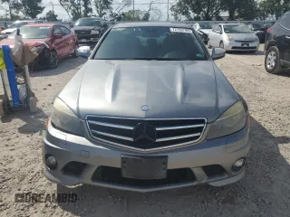 2009 Mercedes-Benz C 63 AMG with VIN WDDGF77XX9F217502, listed as a Copart auction lot 72750794 with 188,025 mi miles and Salvage Title. Bid and sale history available at DreamBid. Image 5.