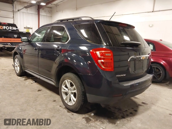 2017 Chevrolet Equinox LT with VIN 2GNALCEK6H1606501, listed as a IAAI auction lot 41742797 with 104,248 mi miles and . Bid and sale history available at DreamBid. Image 3.