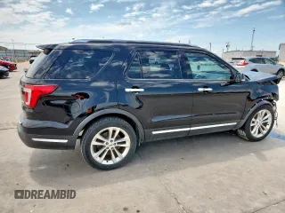 2018 Ford Explorer Limited with VIN 1FM5K7FH3JGB17047, listed as a Copart auction lot 58846805 with 79,862 mi miles and Salvage title. Bid and sale history available at DreamBid. Image 3.