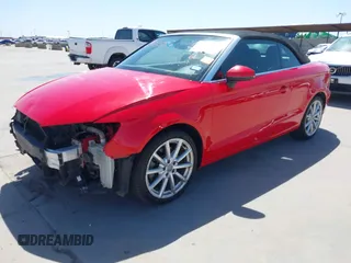 2016 Audi A3 2.0T Premium Plus with VIN WAU38LFF1G1014252, listed as a IAAI auction lot 41837550 with 71,757 mi miles. Bid and sale history available at carsss.com. Image 19.