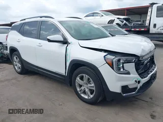 2022 GMC Terrain SLE z VIN 3GKALMEV7NL301774, wystawiony jako IAAI lot #42734720 z przebiegiem 48 012 mil mil oraz . Historia ofert i sprzedaży dostępna na DreamBid. Obrazek 1.