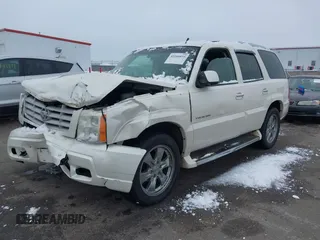 2006 Cadillac Escalade z VIN 1GYEK63N36R149382, wystawiony jako IAAI lot #41164835 z przebiegiem Nie podano mil oraz . Historia ofert i sprzedaży dostępna na DreamBid. Obrazek 2.