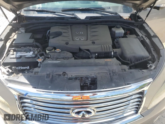 2011 Infiniti QX56 8-passenger с VIN JN8AZ2ND5B9701900, выставлен на аукционе Copart как лот 54583405 с пробегом 149 259 миль миль и Чистый • Clean title. История ставок и продаж доступна на DreamBid. Изображение 13.