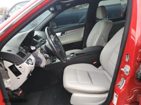 2009 Mercedes-Benz C-Class 3.0L Sport with VIN WDDGF81X79R073484, listed as a Copart auction lot 49437765 with 0 mi miles and Clean Title. Bid and sale history available at carsss.com. Image 7.