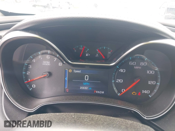 2014 Chevrolet Impala LT with VIN 2G1125S3XE9114130, listed as a IAAI auction lot 42128077 with 209,391 mi miles and . Bid and sale history available at DreamBid. Image 7.