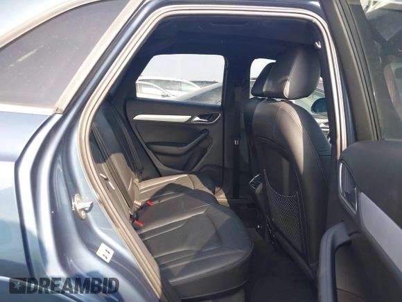 2016 Audi Q3 Premium Plus with VIN WA1BFCFS8GR010311, listed as a IAAI auction lot 41927789 with 91,400 mi miles and . Bid and sale history available at DreamBid. Image 8.