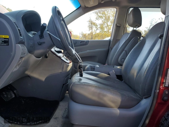 2007 Kia Sedona EX with VIN KNDMB233576113527, listed as a Copart auction lot 78349614 with 183,988 mi miles and Clean Title. Bid and sale history available at carsss.com. Image 7.