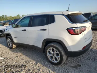 2025 Jeep Compass Sport with VIN 3C4NJDAN9ST516030, listed as a Copart auction lot 52292005 with 2,094 mi miles and Salvage title. Bid and sale history available at DreamBid. Image 2.