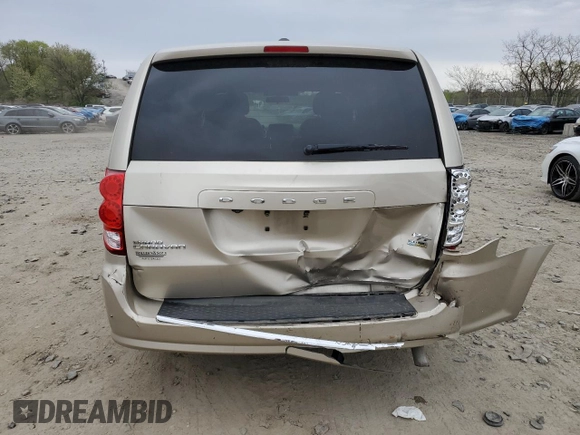 2015 Dodge Grand Caravan R/T with VIN 2C4RDGEG4FR649311, listed as a Copart auction lot 52598985 with 78,723 mi miles and Salvage Title. Bid and sale history available at DreamBid. Image 6.