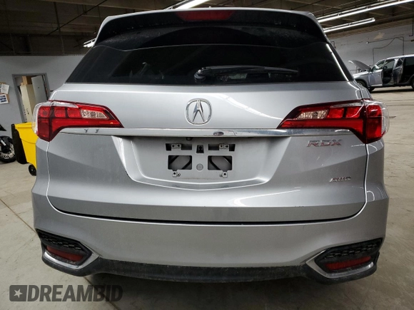 2018 Acura RDX with VIN 5J8TB4H38JL006675, listed as a Copart auction lot 50435545 with 29,788 mi miles and Salvage Title. Bid and sale history available at carsss.com. Image 6.