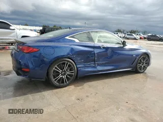 2018 Infiniti Q60 Sport with VIN JN1EV7EKXJM342904, listed as a Copart auction lot 84344174 with 32,239 mi miles and Non Repairable. Bid and sale history available at DreamBid. Image 3.