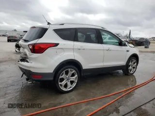 2019 Ford Escape Titanium with VIN 1FMCU0J92KUA90385, listed as a Copart auction lot 44818635 with 54,171 mi miles and Non repairable. Bid and sale history available at DreamBid. Image 3.