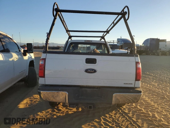 2016 Ford Super Duty F-250 SRW XL with VIN 1FTBF2A69GEB77598, listed as a Copart auction lot 83483424 with 0 mi miles and Salvage Title. Bid and sale history available at carsss.com. Image 6.