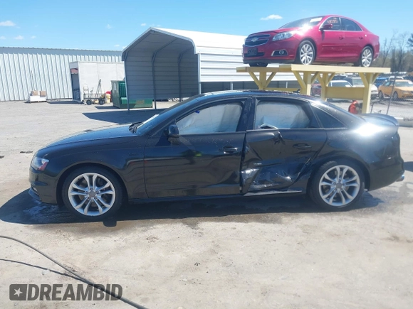 2014 Audi S4 Premium Plus with VIN WAUBGAFL9EA089416, listed as a IAAI auction lot 41879427 with 121,448 mi miles. Bid and sale history available at carsss.com. Image 14.