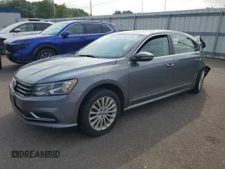 2017 Volkswagen Passat SE with VIN 1VWBT7A35HC021208, listed as a Copart auction lot 59870725 with 89,473 mi miles and Salvage title. Bid and sale history available at DreamBid. Image 1.