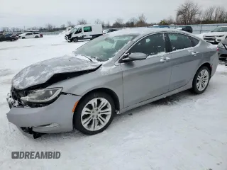 2015 Chrysler 200 Limited with VIN 1C3CCCAG6FN506420, listed as a Copart auction lot 44600225 with 336,037 mi miles and Clean Title. Bid and sale history available at carsss.com. Image 1.