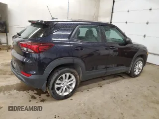 2021 Chevrolet TrailBlazer LS with VIN KL79MNSLXMB137101, listed as a Copart auction lot 78218284 with 25,975 mi miles and Salvage Title. Bid and sale history available at carsss.com. Image 3.