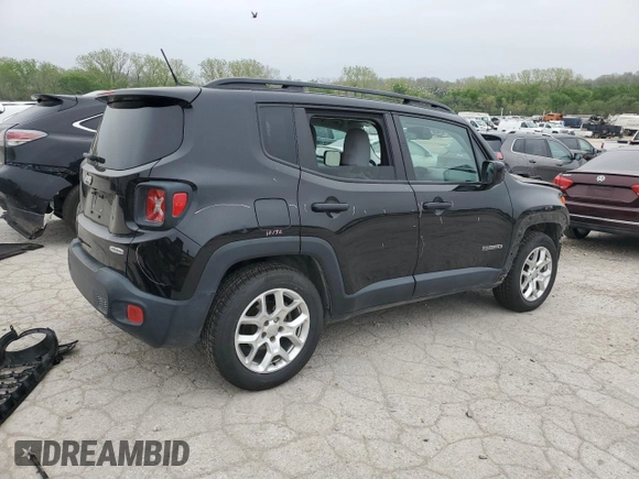 2015 Jeep Renegade Latitude with VIN ZACCJABT0FPB66817, listed as a Copart auction lot 53532285 with 69,102 mi miles and Salvage Title. Bid and sale history available at DreamBid. Image 3.