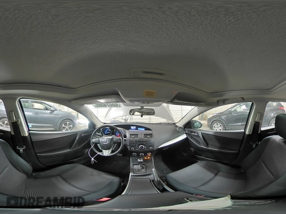 2013 Mazda 3 i Touring with VIN JM1BL1L7XD1736006, listed as a Copart auction lot 60074085 with 118,970 mi miles and Salvage title. Bid and sale history available at DreamBid. Image 15.