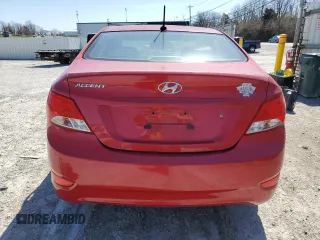 2015 Hyundai Accent GLS with VIN KMHCT4AE9FU913133, listed as a Copart auction lot 49409425 with 120,930 mi miles and Clean Title. Bid and sale history available at DreamBid. Image 6.
