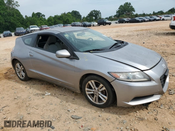 2011 Honda CR-Z with VIN JHMZF1D44BS004177, listed as a Copart auction lot 60415135 with 145,768 mi miles and Salvage title. Bid and sale history available at DreamBid. Image 4.