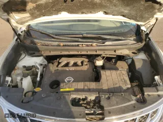 2013 Nissan Murano SL with VIN JN8AZ1MW6DW318243, listed as a Copart auction lot 42705105 with 162,469 mi miles and Salvage Title. Bid and sale history available at carsss.com. Image 12.