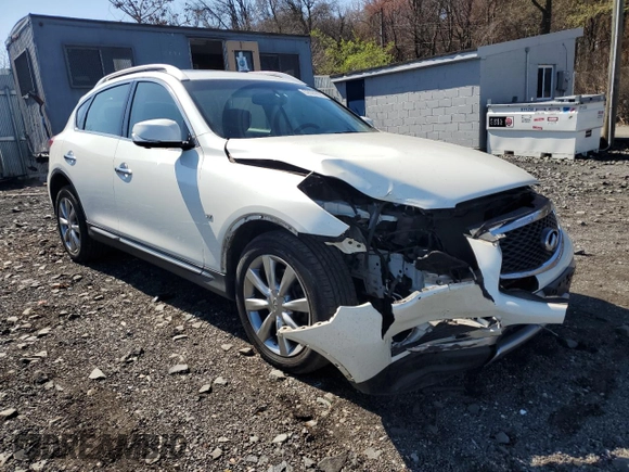 2017 Infiniti QX50 z VIN JN1BJ0RR6HM407304, wystawiony jako Copart lot #52094425 z przebiegiem 51 230 mil mil oraz Szkody całkowita. Historia ofert i sprzedaży dostępna na DreamBid. Obrazek 4.
