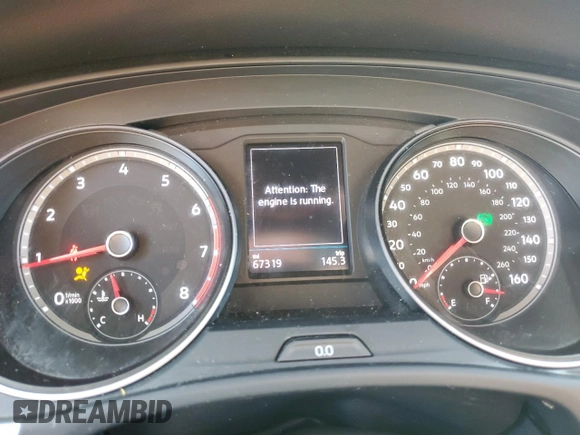2021 Volkswagen Atlas SE with VIN 1V2RE2CA1MC216029, listed as a Copart auction lot 80369864 with 67,319 mi miles and Salvage title. Bid and sale history available at DreamBid. Image 9.