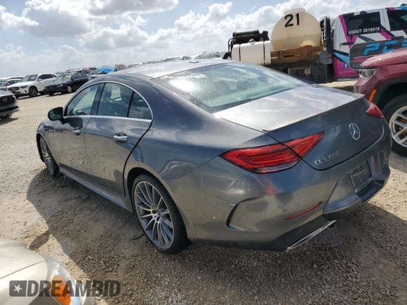 2019 Mercedes-Benz CLS with VIN WDD2J5JB7KA041330, listed as a Copart auction lot 74390634 with 0 mi miles and Non Repairable. Bid and sale history available at carsss.com. Image 2.