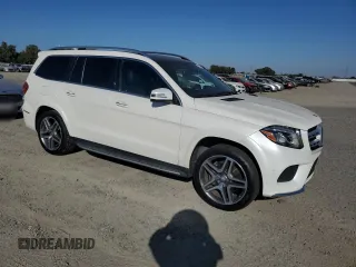 2017 Mercedes-Benz GLS 550 with VIN 4JGDF7DE9HA843999, listed as a Copart auction lot 72162744 with 129,842 mi miles and Clean Title. Bid and sale history available at DreamBid. Image 4.